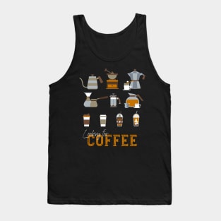 Looking for Delicious Coffee Drink Tank Top
